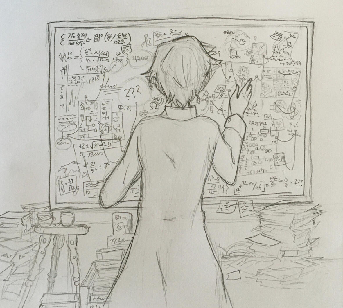 Artamo's Enigma, Sketchbook Illustration, November 30th 2021