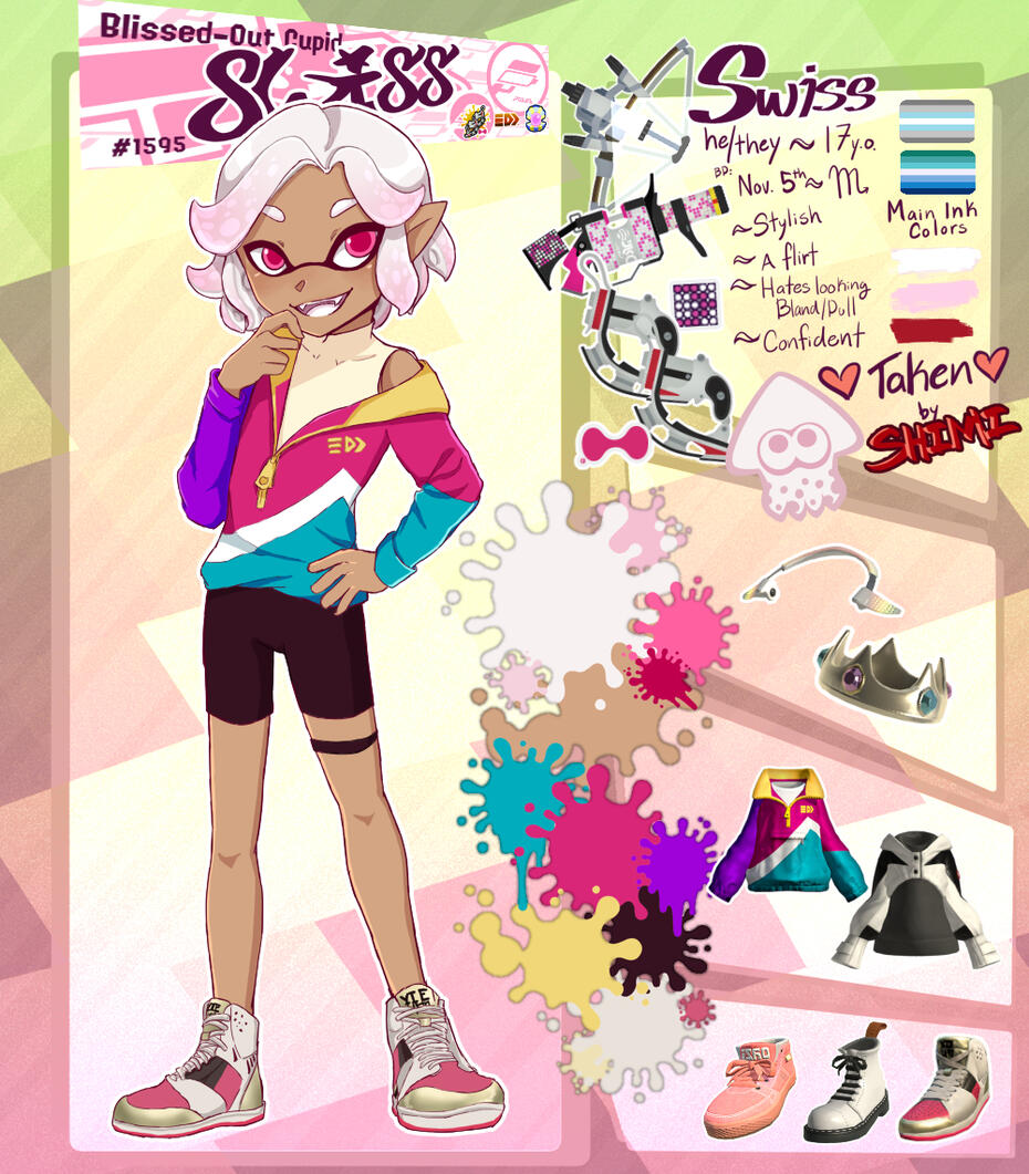 Swiss Ref Sheet, July 11 2023, Clip Studio Paint